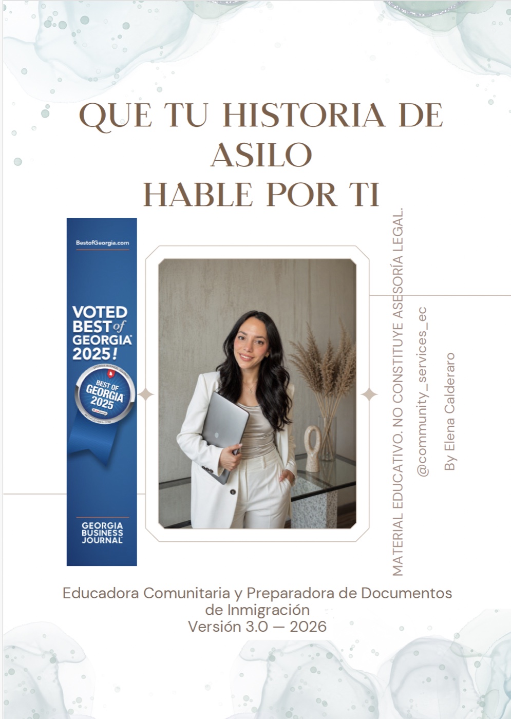 Portada de la guía Que tu Historia de Asilo Hable por Ti